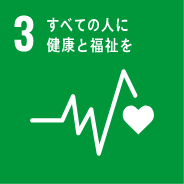 SDGs3のゴール　すべての人に健康と福祉を